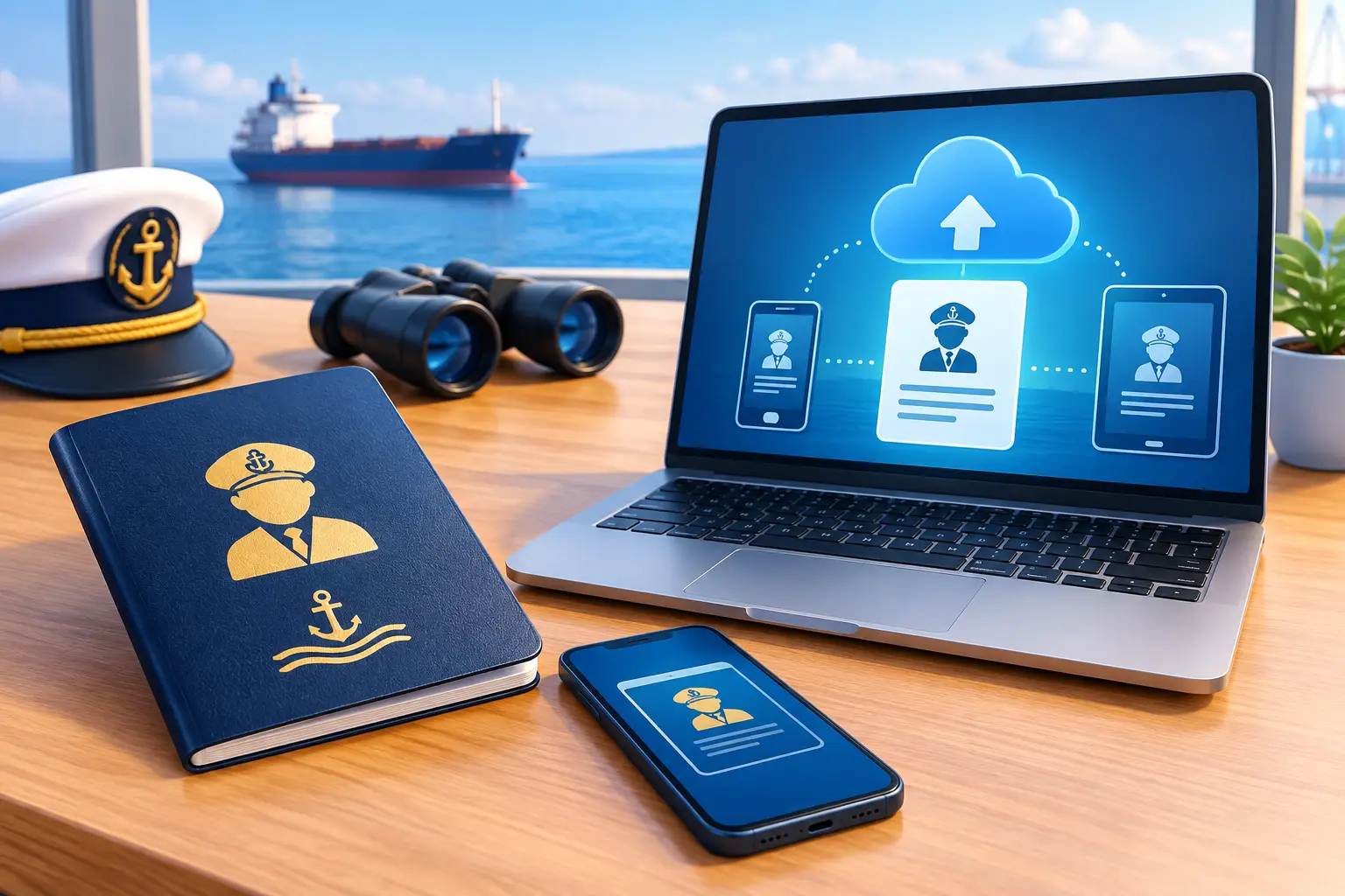 Seaman's Book Digital Storage for Seafarers