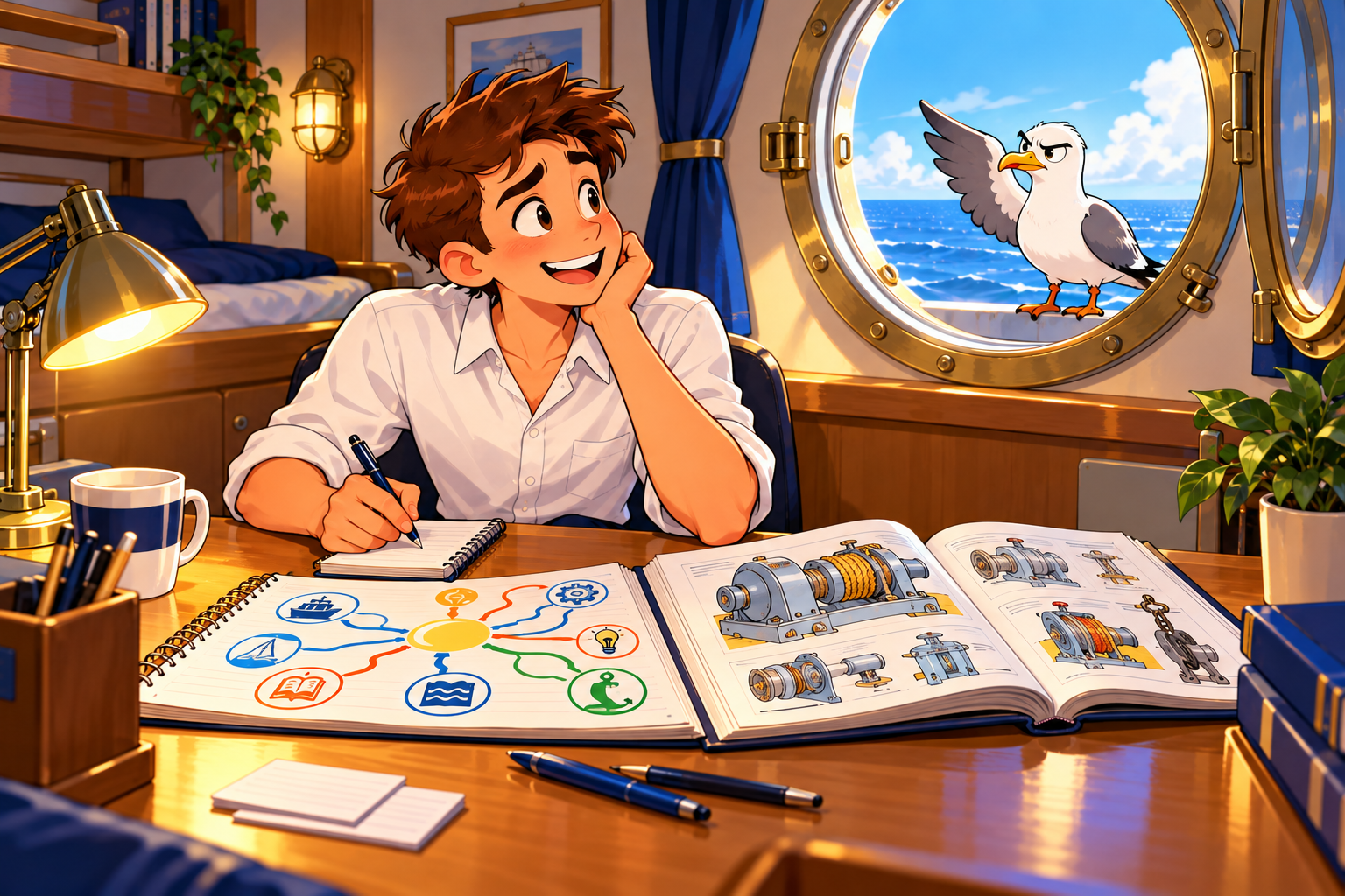 Your Cadet Notebook: Simple Note-Taking Tips for Life Onboard