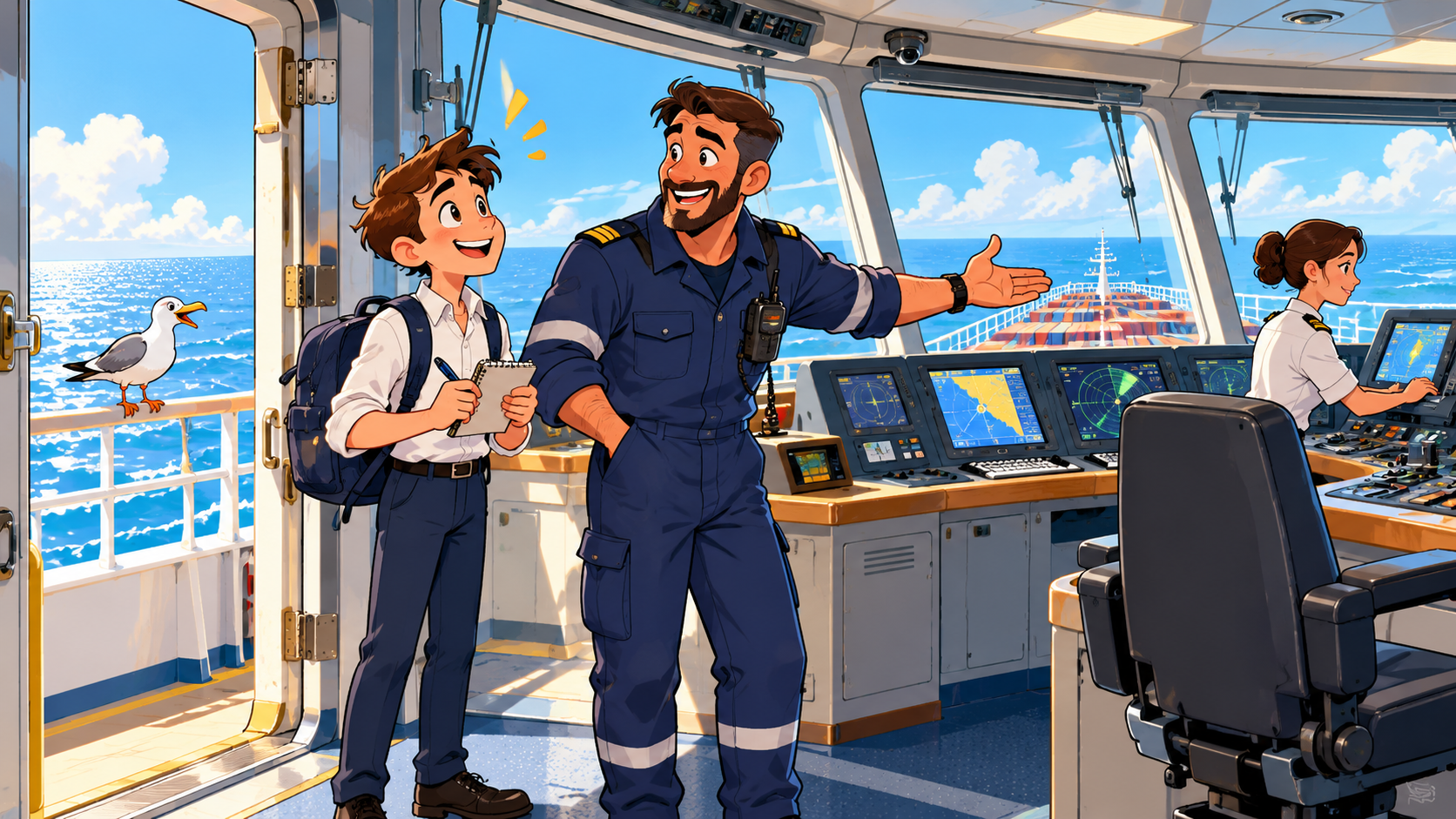 First Day Onboard a Ship? Take a Breath — Your Cadets Corner Guide