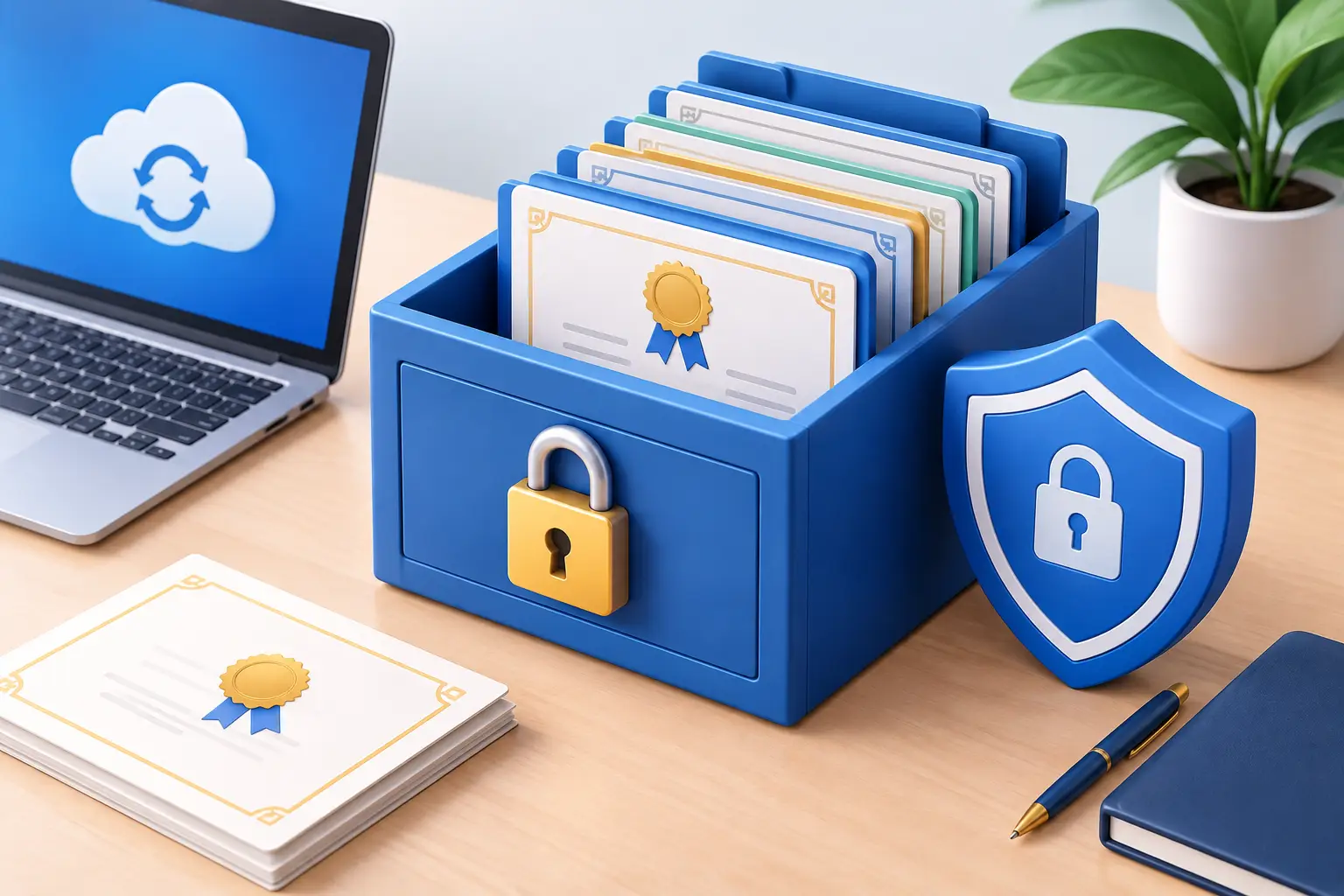 How to Archive Training Certificates Securely