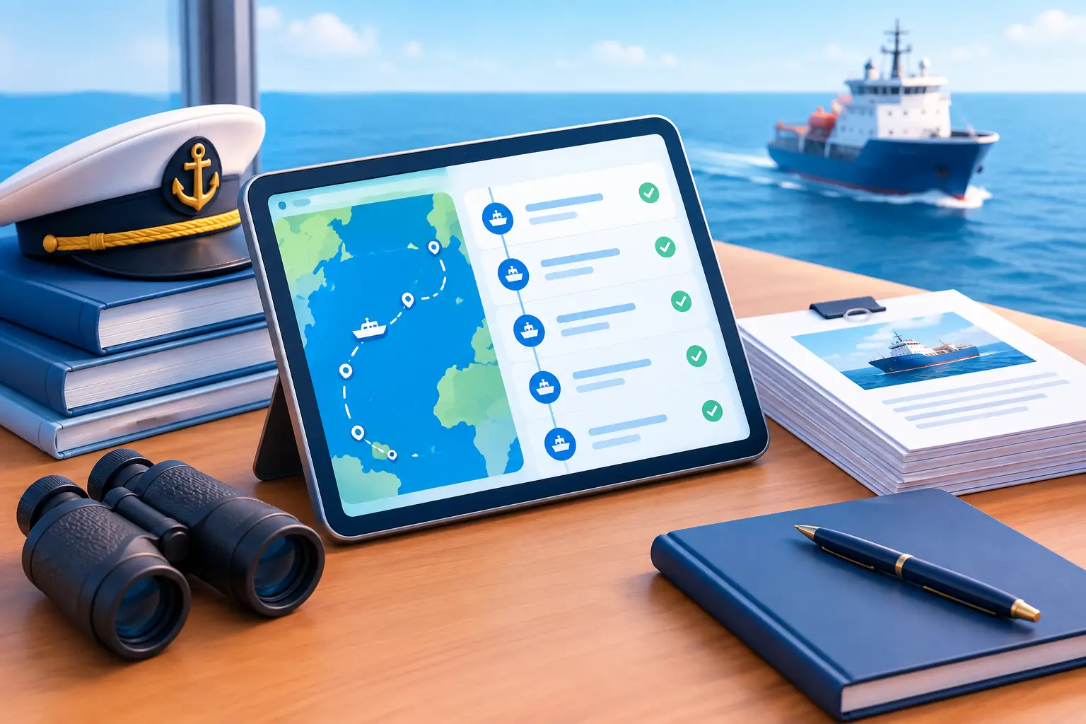 Sea Service Tracker: Record Time and Keep the Evidence Ready